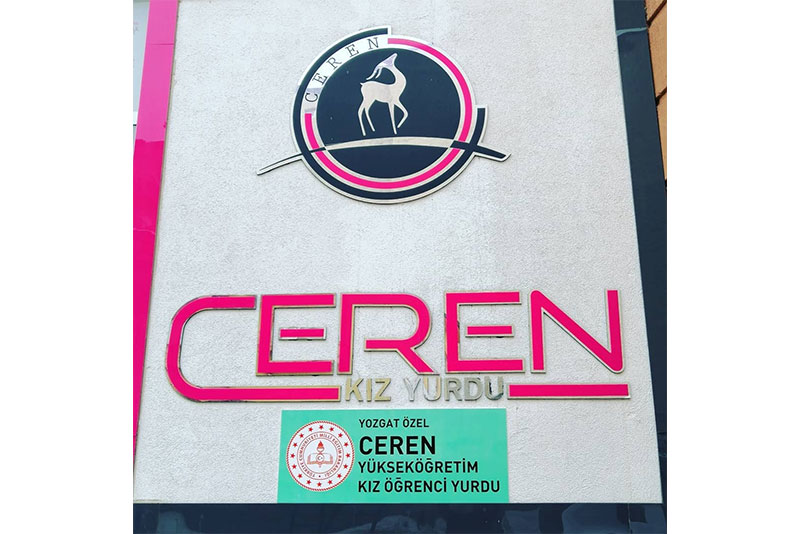 ÖZEL CEREN YÜKSEKÖĞRETİM KIZ ÖĞRENCİ YURDU