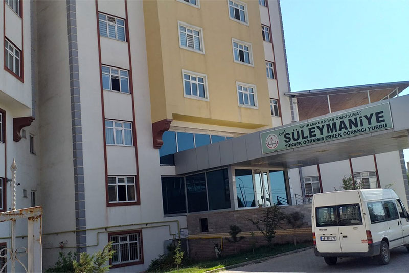 KAHRAMANMARAŞ SÜLEYMANİYE ERKEK ÖĞRENCİ YURDU